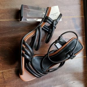 Zara Lucite Sandals